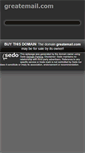 Mobile Screenshot of greatemail.com